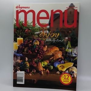 Wegmans Menu Holiday 2009 Magazine